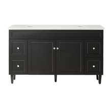 Seraphina 1500mm Freestanding Double Vanity with Quartz Countertop